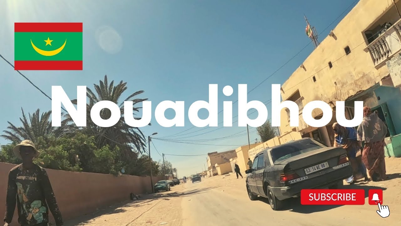NOUADHIBOU -MAURITANIA- City tour. Cycling the world. Bike trip. Travel