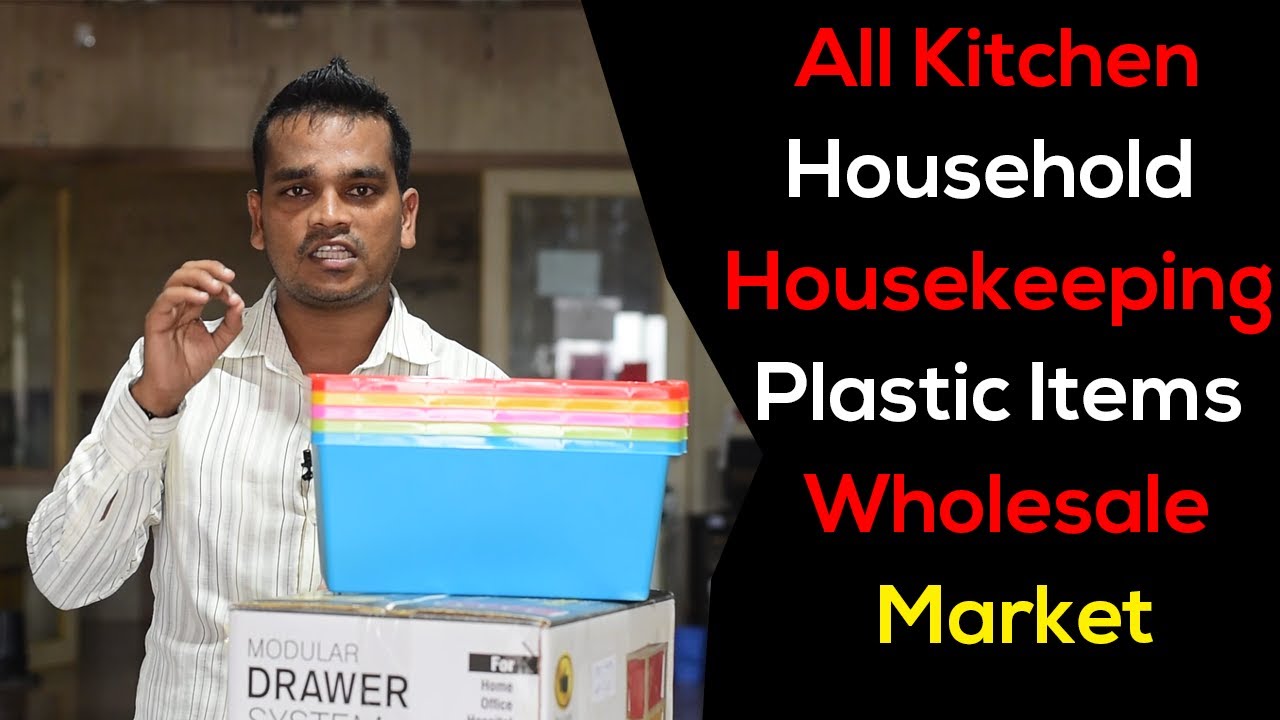 All Kitchen Crockery, Household & Housekeeping Plastic Items Wholesale