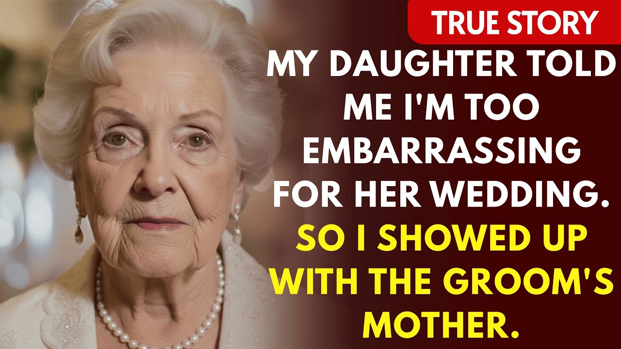 My Daughter Told Me I'm Too Embarrassing For Her Wedding. So I Showed Up With The Groom's Mother.