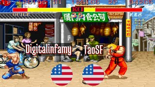 FT5 @sf2hf: Digitalinfamy (US) vs TaoSF (US) [Street Fighter II Hyper Fighting Fightcade] May 11