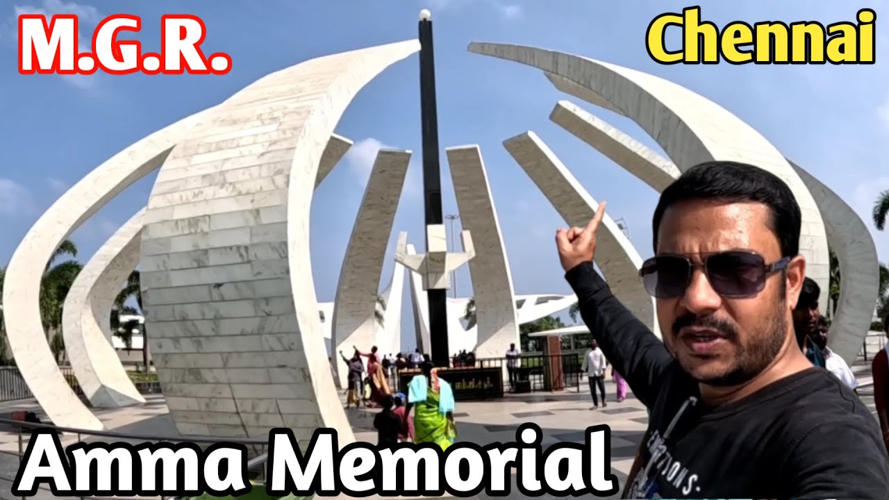 MGR Samadhi | Jayalalitha samadhi Chennai | MGR / Amma Memorial in Chennai