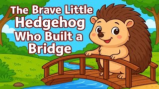 The Brave Little Hedgehog Who Built a Bridge