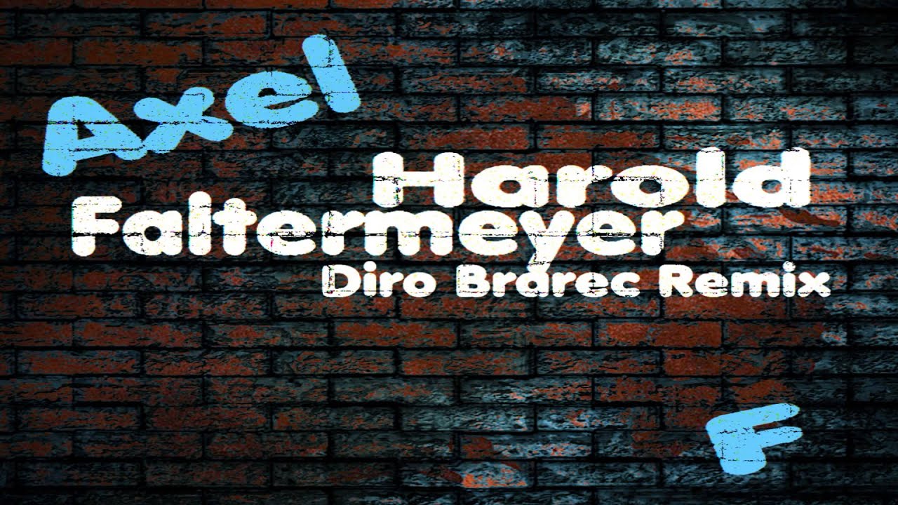 Harold Faltermeyer Axel F (Diro Brarec 2013 Remix) YouTube