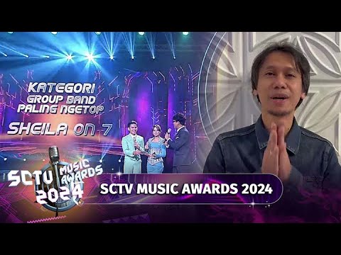 Selamat!! Sheila On 7 Sebagai Kategori Group Band Paling Ngetop! | SCTV Music Awards 2024