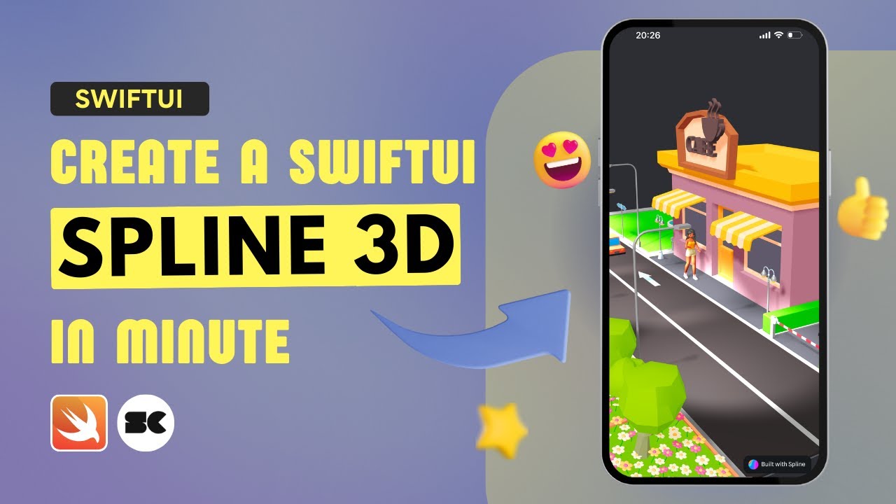 Spline3d You Won't Believe How Easy Interactive Spline3D Is with SwiftUI - YouTube