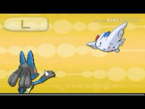 Beating Cynthia with Fighting Types only (Cheats)