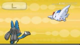 Beating Cynthia with Fighting Types only (Cheats)
