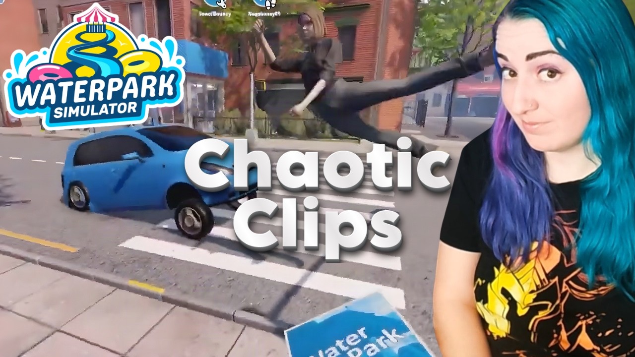 The Funniest Waterpark Simulator Moments From My Stream!