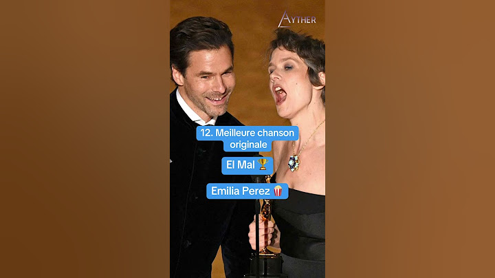 Tous les gagnants des  Oscars 2025 ! #oscar2025 #oscars #oscar #oscar2025