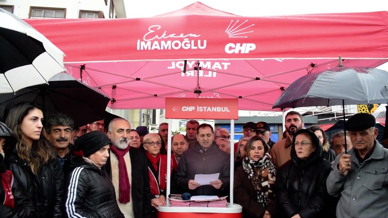 CHP Eyüpsultan İlçe Başkanı Doğan Sarıtaş'dan, Milletimizin Gerçekleri bilmeye hakkı var açıklaması