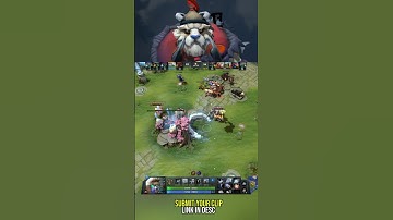 300 IQ Saitama 1v5 Defending Throne #dota2 #shorts #tusk