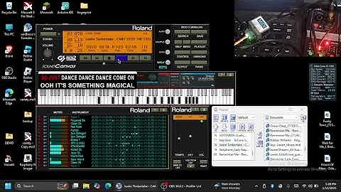 Demo MIDI Synth SAM2695 from m5stack