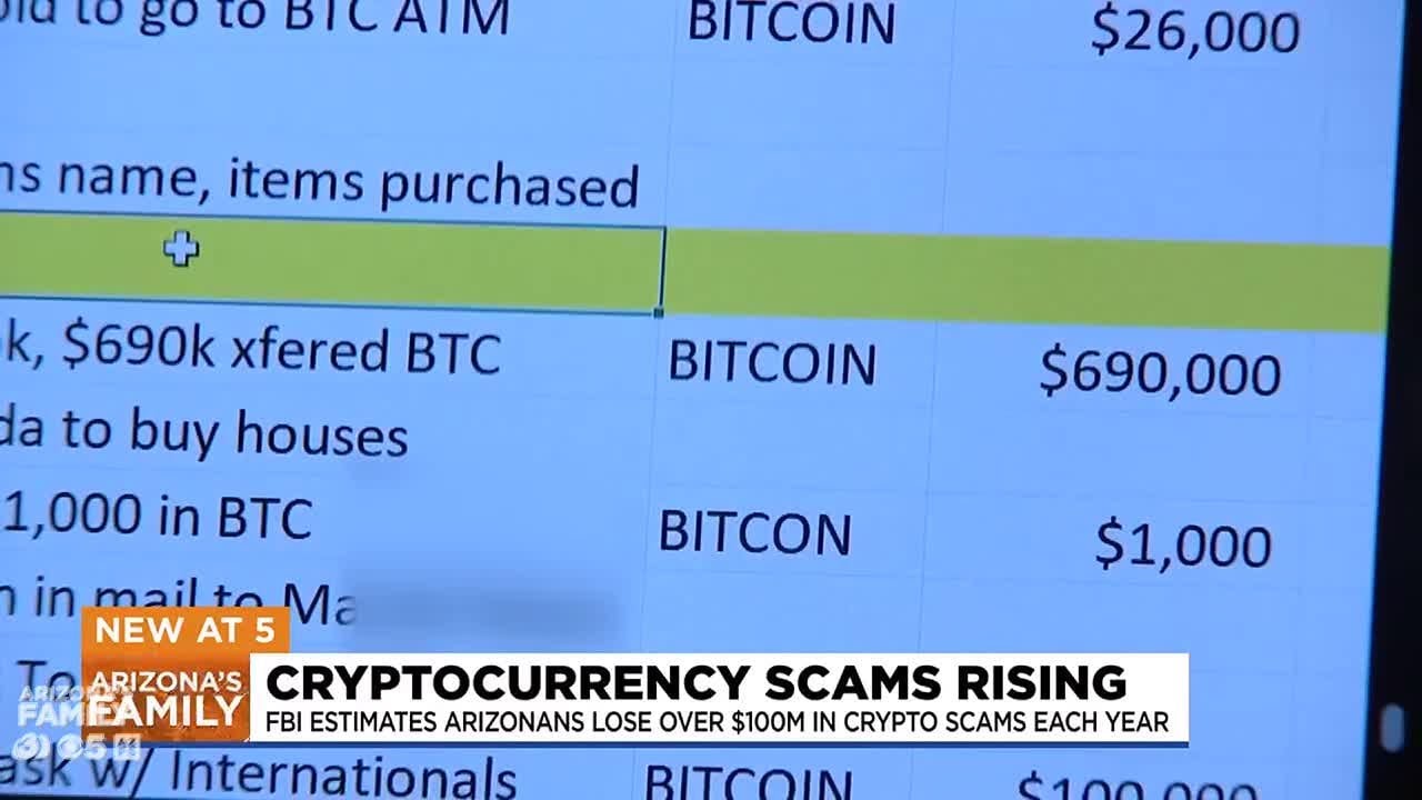 Scottsdale police reveal common tactics in crypto scams