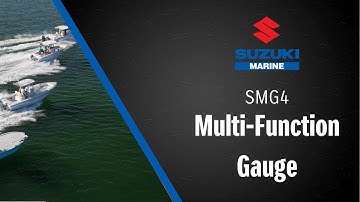 Suzuki Marine SMG4 Multi-Function Gauge