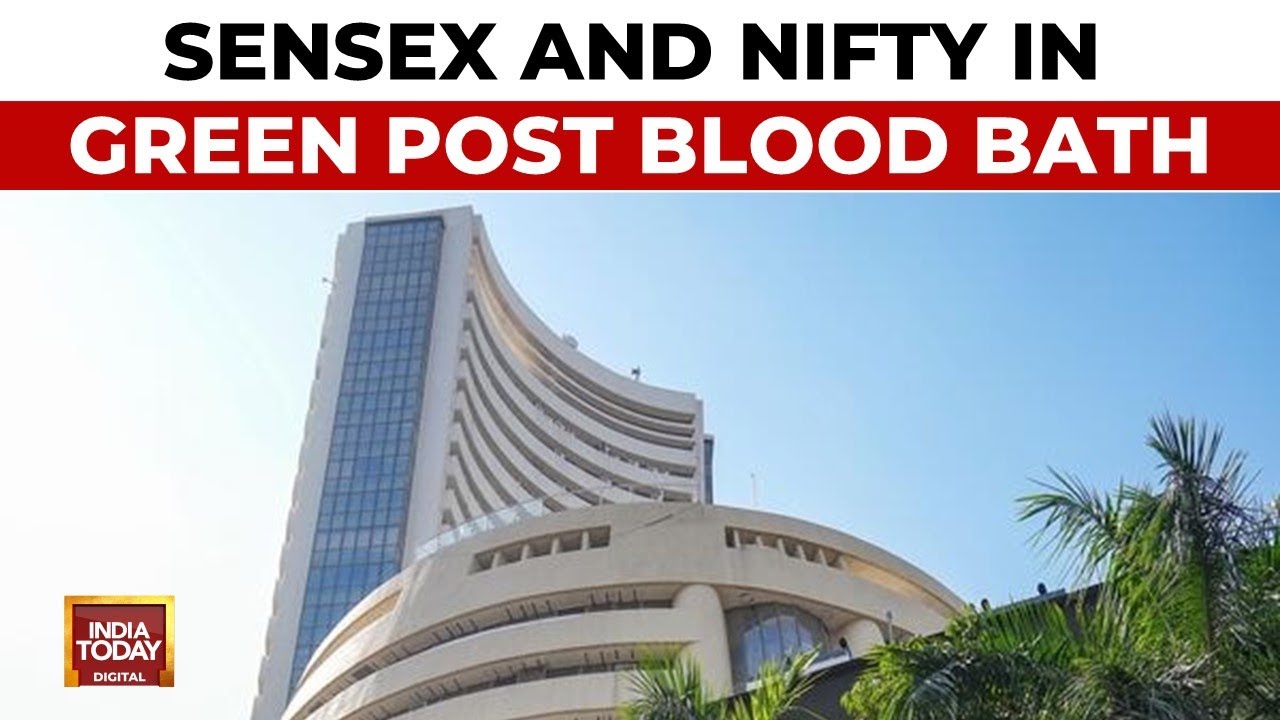 Sensex Surges 900 Points, Nifty Rises 300 Points Amidst Global Trade War Concerns | India Today