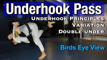 Underhook Pass: Underhook Principle, Variation & Double Under Hook Pass | Knee Cut Pass