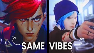 Vi and Chloe Price having the same energy for 4 minutes 