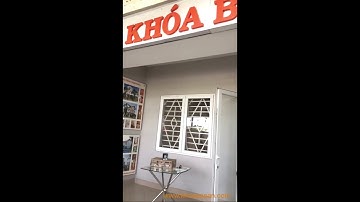 Cách thay ruột khoá cửa nhựa lõi thép uPVC, Eurowindows, Lifewindows, BM Window, nhôm Xingfa.