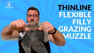 Discover the Most COMFORTABLE Thinline Flexible Filly Grazing Muzzle for Horses - WATCH NOW!