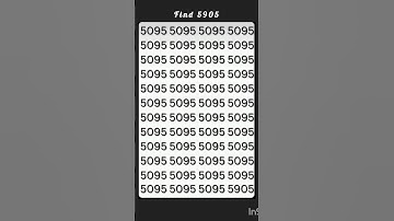 Can u find different number?#shortsfeed #maths #opticalillusion #mathriddles #ytshorts