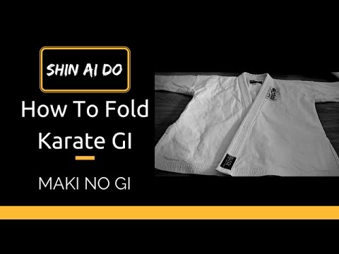 How To Fold Karate Gi