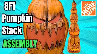 Jack O Lantern Stack Assembly Halloween 2024 Home Depot