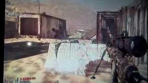 MW2 1v1 Quickscope match