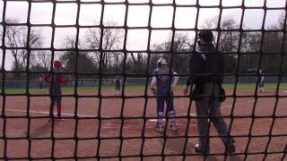 John A Logan softball vs Dyersburg TN Bottom of 6 Dyersburg hitting 19