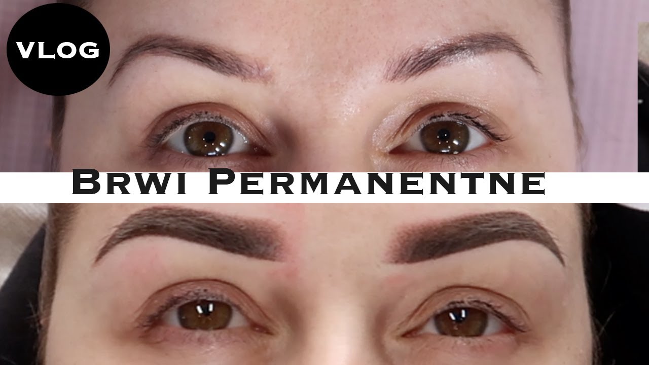 👁👁 OMG! MOJE NOWE Brwi Permanentne - VLOG 🎥