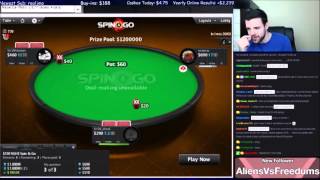Observing a $1,000,000 Spin And Go screenshot 4