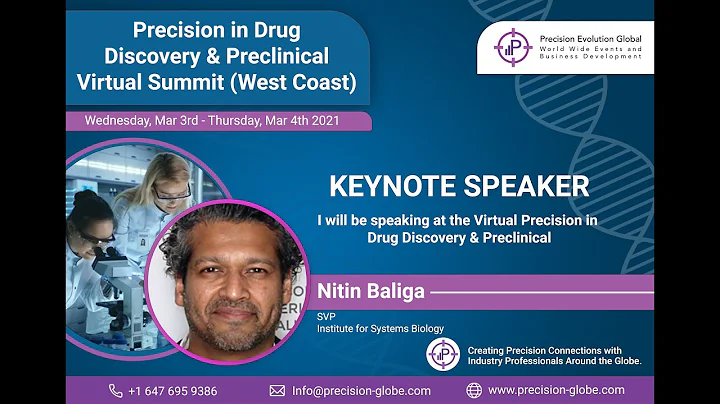 A Systems Biology Approach to Drug Discovery for Personalized Precision Oncology - Nitin Baliga