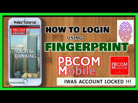 PBCom Fingerprint Login How to Enable PBCom Touch ID / Fingerprint login [ IWAS LOCKED ACCOUNT ]