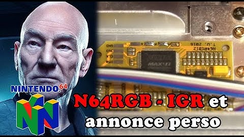 N64RGB - IGR et annonce perso