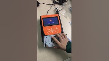 Smart ticket validator support card and QR code