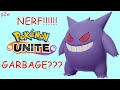 Pokemon Unite UPDATE! Gengar STINKS Now!!!