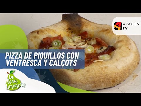 🍕🌶️ Pizza de Piquillos con Ventresca y Calçots: Una Fiesta de Sabores 🌟😋