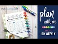 PLAN WITH ME | April 11-17 | Classic Happy Planner | Printable Planner Inserts | 2022 | Discbound