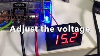 DIY01 - Adjust the voltage using variable resistor