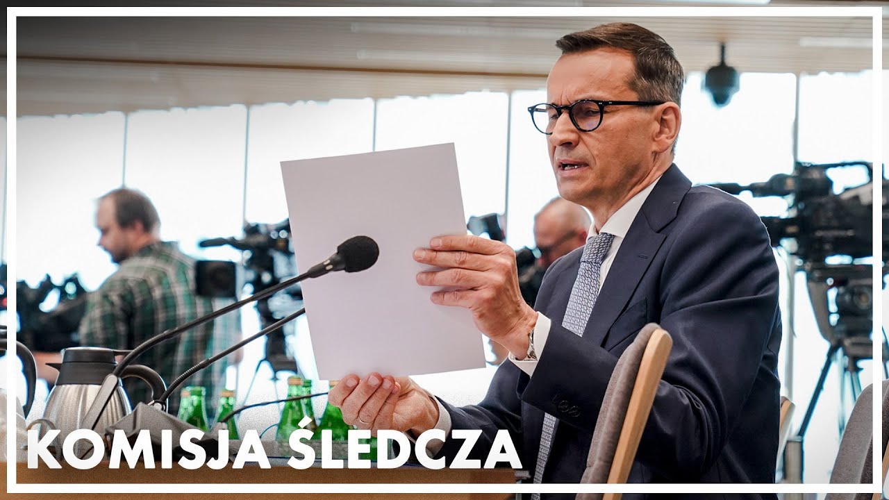 Mateusz Morawiecki zeznaje. Komisja śledcza ds. afery wizowej [NA ŻYWO]