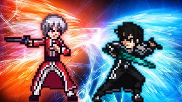 Eugeo(New) VS Kirito V2( 3 Forms) in Jump Force Mugen