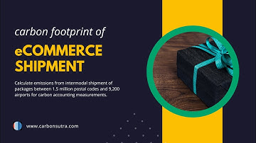 eCommerce Shipment Emissions - Carbon Footprint Estimation API