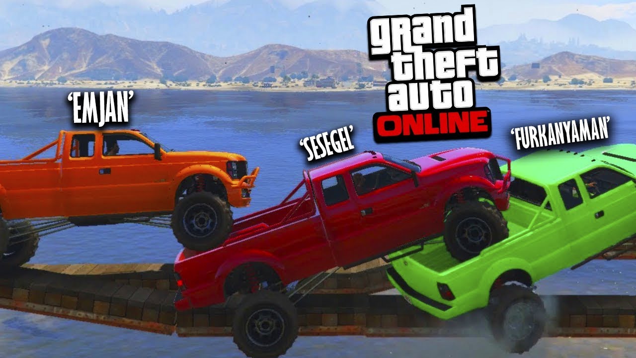 OFF-ROAD ARABASI İLE ZENTORNO PARKURU !! - GTA 5 Online (FurkanYamanHD,Sesegel,Ümidi)