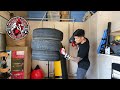 How To Make A Tire Punching Bag- ON A BUDGET? BUILD THIS TIRE HEAVY BAG FOR CHEAP!