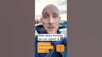 What Salary increase you can expect as a Software Developer in 2024 💰