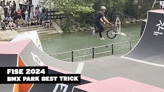 Bmx Park Best Trick Fise 2024 