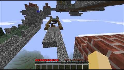 Minecraft Temple Run 2 Map Lets play