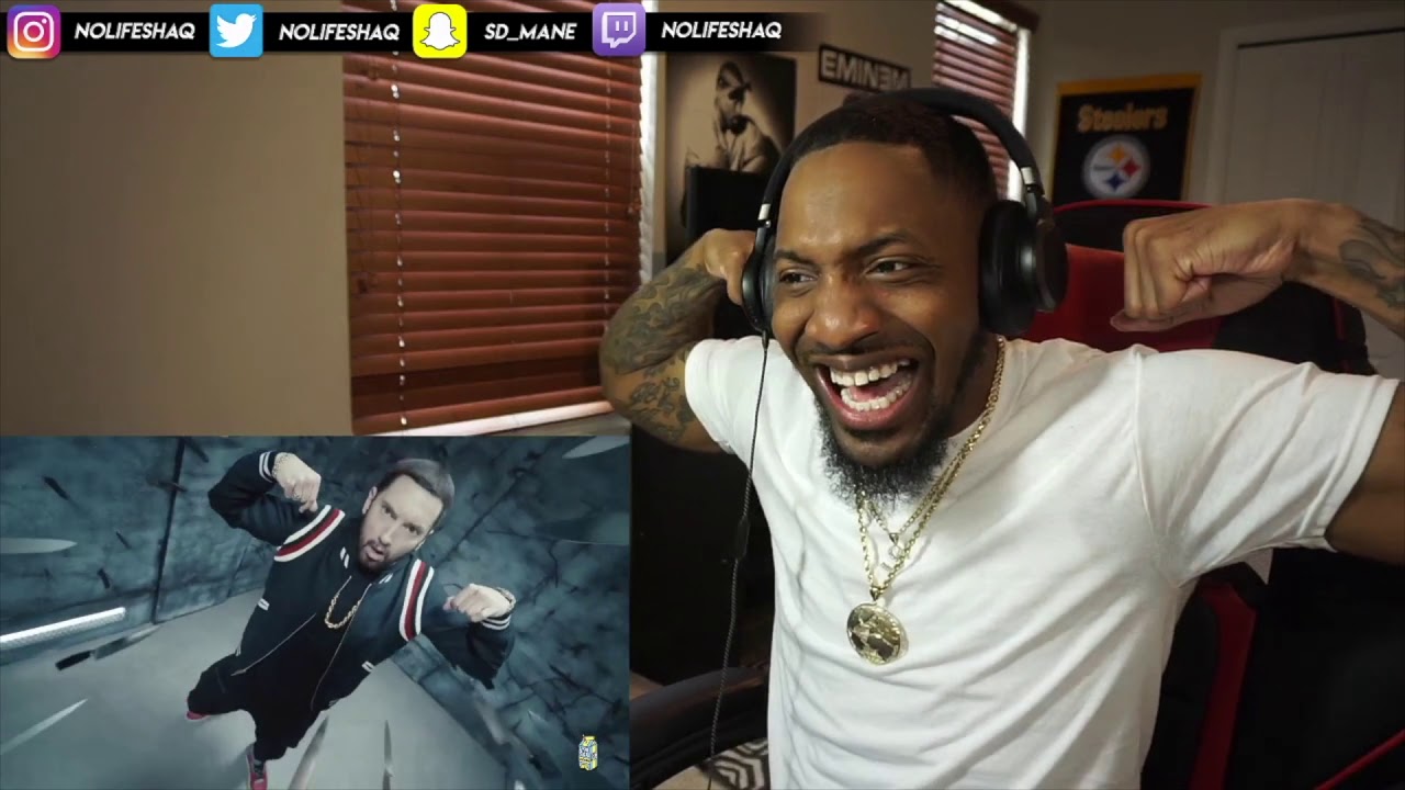 Eminem - Godzilla ft. Juice WRLD (Dir. by _ColeBennett_) (REACTION!!!)