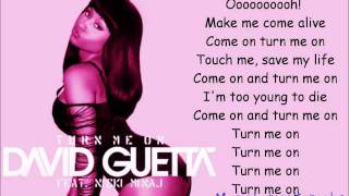 Turn Me On - LYRICS - David Guetta feat. Nicki Minaj