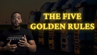 Don't Bring On Any Drivers Without Knowing These 5 Golden Rules