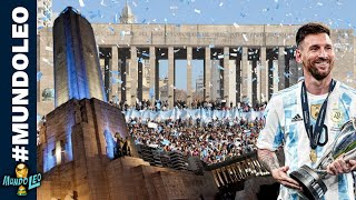 5.000 Niños Le Cantaron El Feliz Pleaños A Lionel Messi En Rosario -
